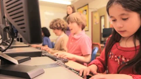 IT classroom Stock-Footage 22664153