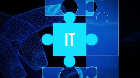 IT consultant presenting tag cloud about information technology. Vídeo Stock 280975189