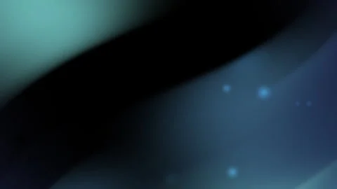It depicts a teal gradient with bright blue sparkles on black. Stock Footage 293681681