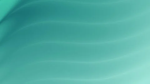 It depicts teal wavy lines forming a soft gradient background. Stock Footage 301741644