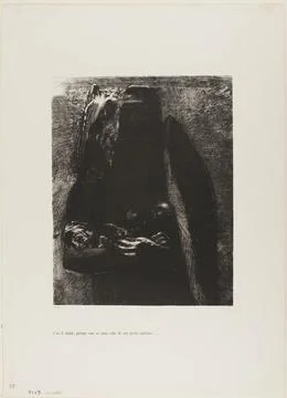 It is the Devil, Bearing Beneath his Two Wings the Seven Deadly Sins, plat... Stock Photos