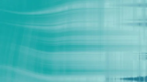 It displays teal blurred lines forming wavy grid patterns. Stock Footage 302264806