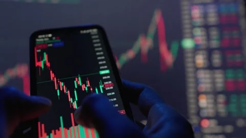 It is easy and convenient to analyze and manage your investments simply using Stock Footage 263813140