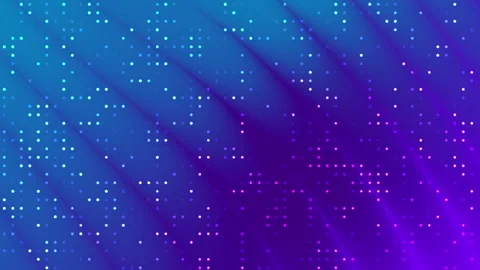 It features blue purple glowing dots on a gradient background. Stock Footage 301922881