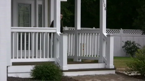 It Finally Came! Stock Footage 661005