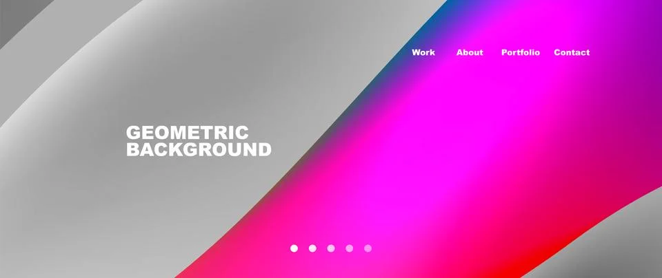 It is a geometric background with a rainbow of colors Stock Illustration