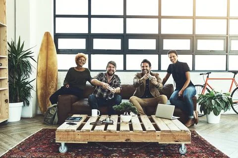 It improves productivity, collaboration, and brain function. a group of Stock Photos