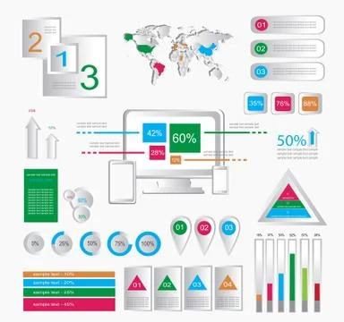 It infographic elements Stock Illustration