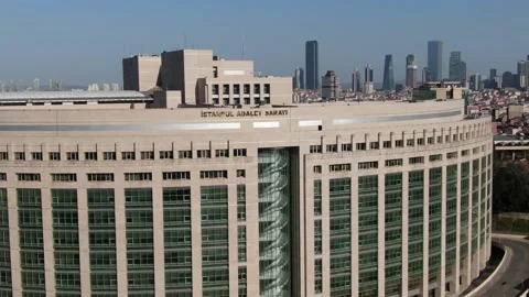 It is the largest Courthouse on the European Side of Istanbul. Stock-Footage 146282008