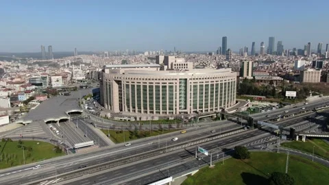 It is the largest Courthouse on the European Side of Istanbul. Stock-Footage 146282083