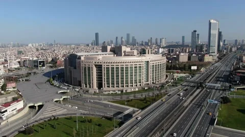 It is the largest Courthouse on the European Side of Istanbul. Stock-Footage 146282146
