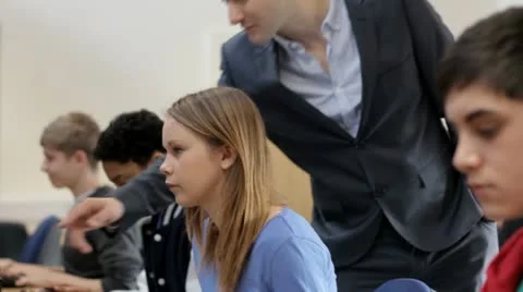 IT lesson Video stock 22664213