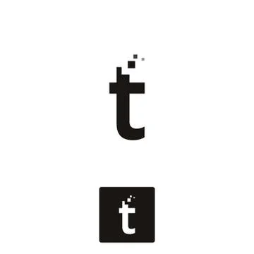 IT letter T Stock Illustration