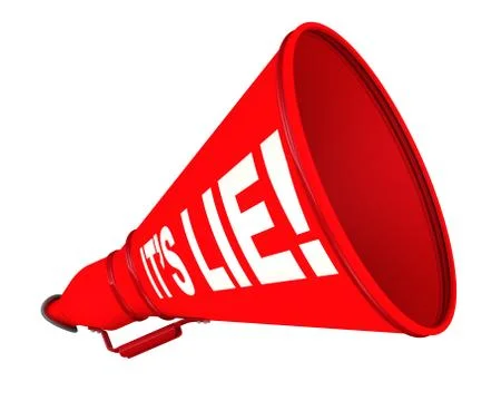 It is lie! Ilustração Stock