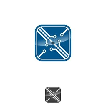 IT Logo APP Stock Illustration