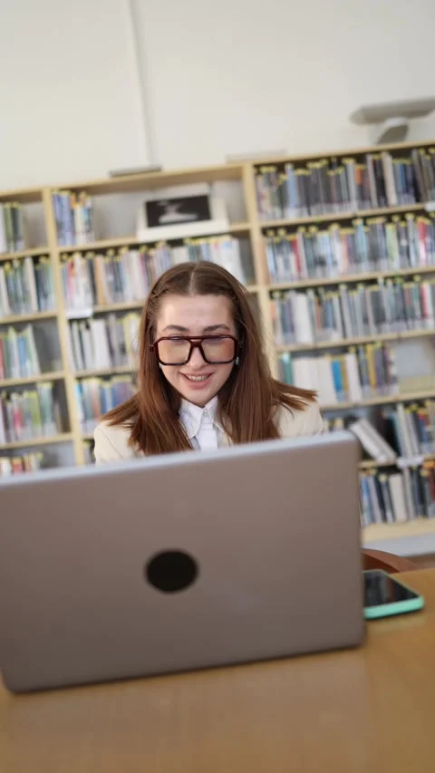 IT manager smiles after reaching an important project milestone Video stock 342179082