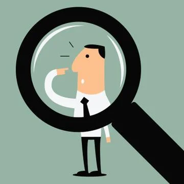 It is me! Stock Illustration