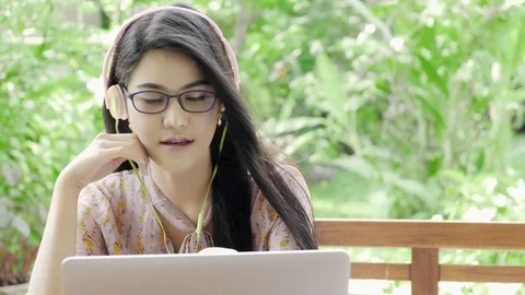 It is a nice day to do my research study. Stock Footage 104069405