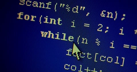 IT Programers coding on Computer screen engineer developing software Stock Footage 334021463