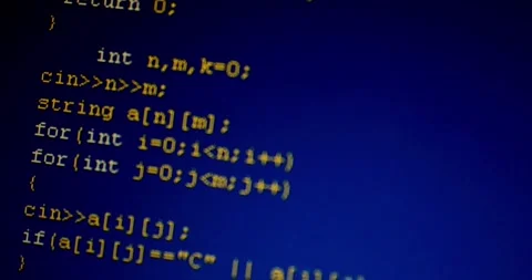 IT Programers coding on Computer screen engineer developing software Stock Footage 334021886