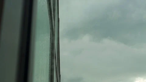 It is raining outside the window 動画素材 109348079