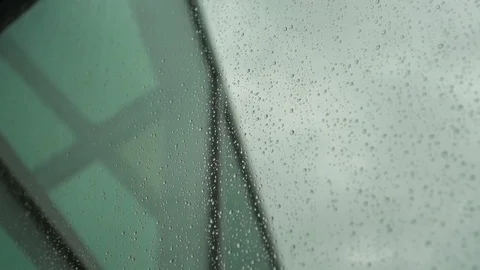 It is raining outside the window Vídeo Stock 109348081