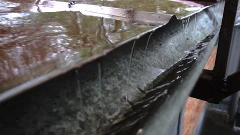 It rains on Video stock 154428246