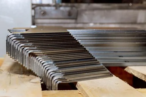 It is a ready to use product made from bent sheet metal. Foto stock