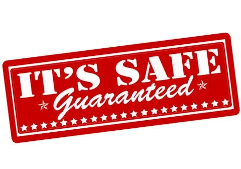 It s safe Stock Illustration