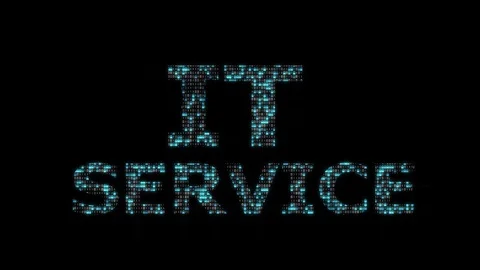 IT service, text from a single code, computational operation, zeros and ones Stock Footage 104774789