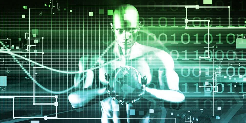 IT Services 스톡 일러스트