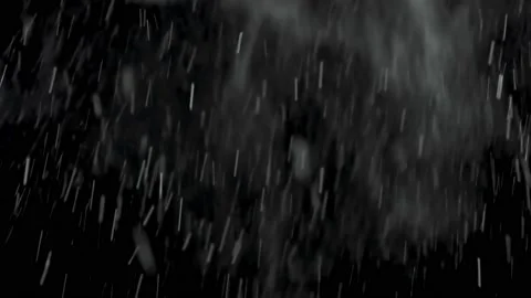 It is snowing fast in winter background Stock Footage 172259216