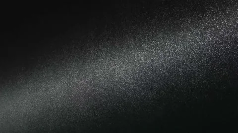 It snows at night in a ray of light. Stock Footage 148436357