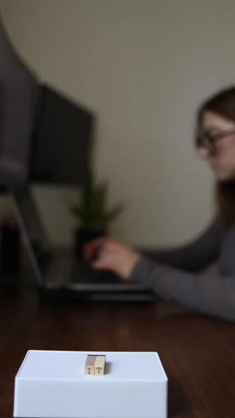 IT specialist working at computer Stock Footage 337336754