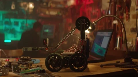 IT specialist works with computer Stock Footage 199222554