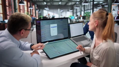 IT Support Team Working Together Stock Footage 337225076