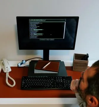 IT Systems Saves the Day Restoring Backups Concept Stock Photos