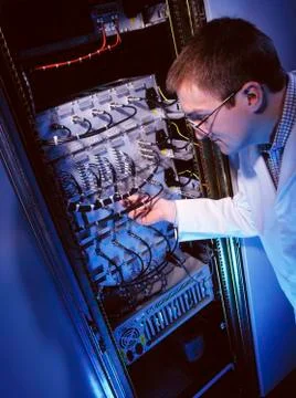 IT Technician Stock Photos