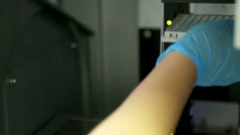 It technology in medicine Stock Footage 97387064