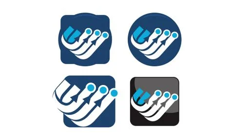 IT Technology Transfer Set イラスト素材