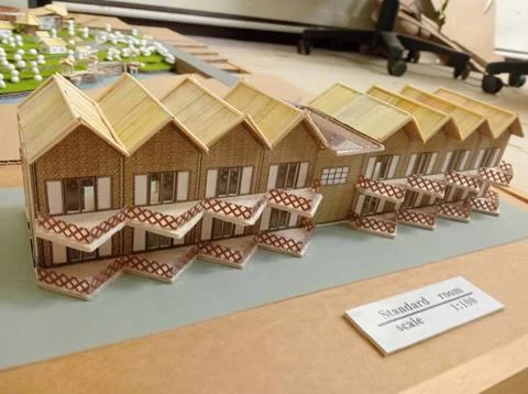 It is a thesis project, project name Sukirin Resort. Stock Photos