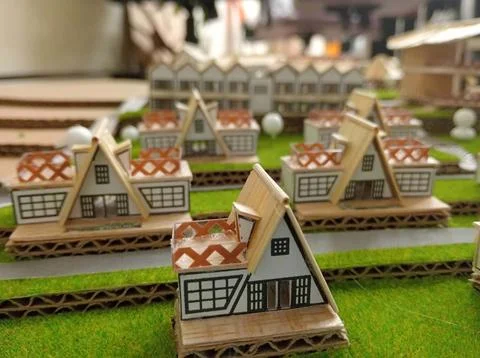 It is a thesis project, project name Sukirin Resort. Stock Photos