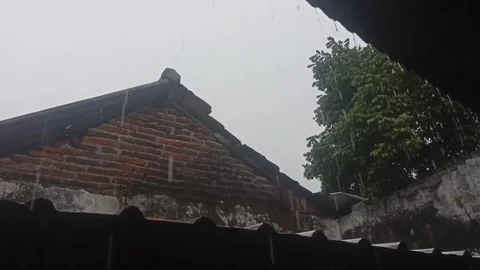 It was raining in the afternoon Vídeos de archivo 194882982