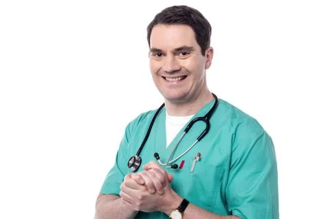 It was a successful surgery ! Stock Photos