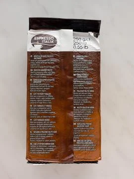 Itala Caffe Classico Coffe. Stock-Fotos