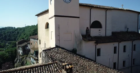 Italian bell tower Stock Footage 113055211