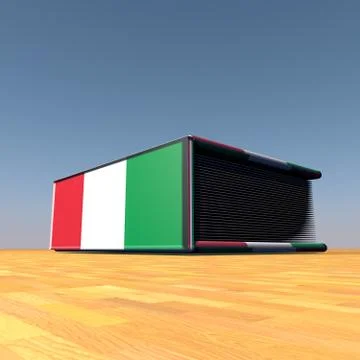 Italian book Stock-Illustration