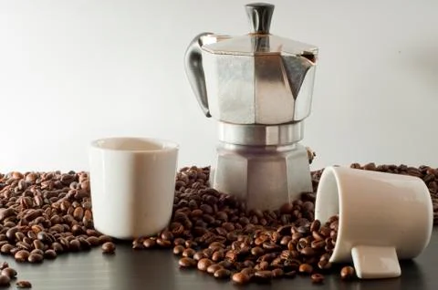 Italian breakfast Stock Photos