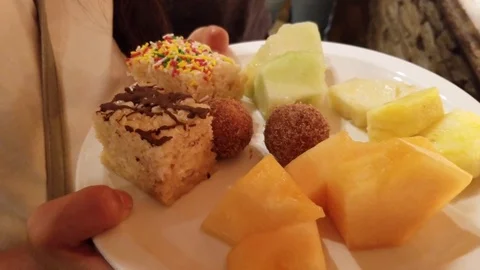 Italian Buffet 2 Stock Footage 101857249