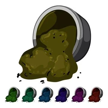 Italian capsule coffee cartoon vector graphic Stock Illustration